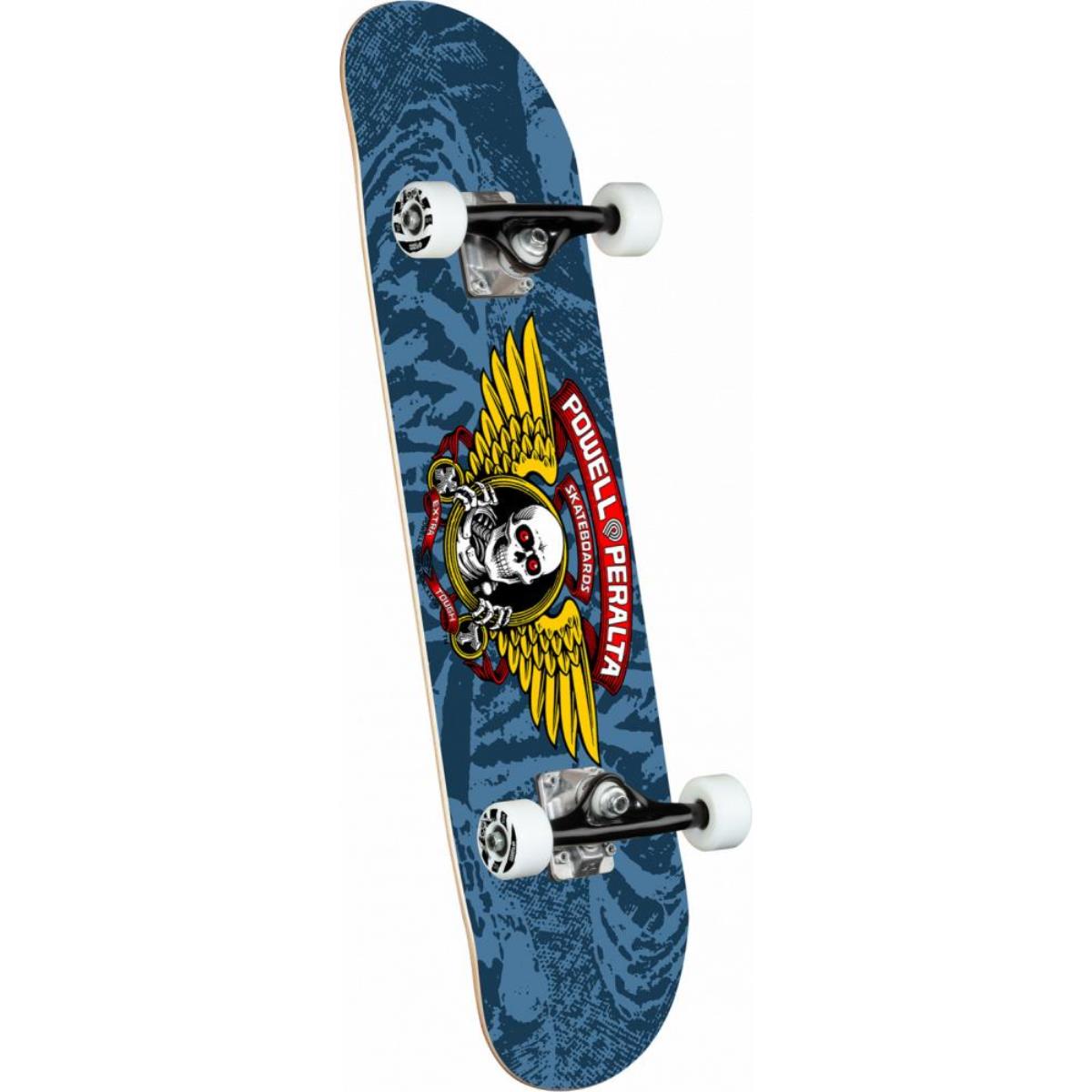 Powell Peralta Skateboard Hoodie - Winged Ripper In Navy, Men's Regular Fit