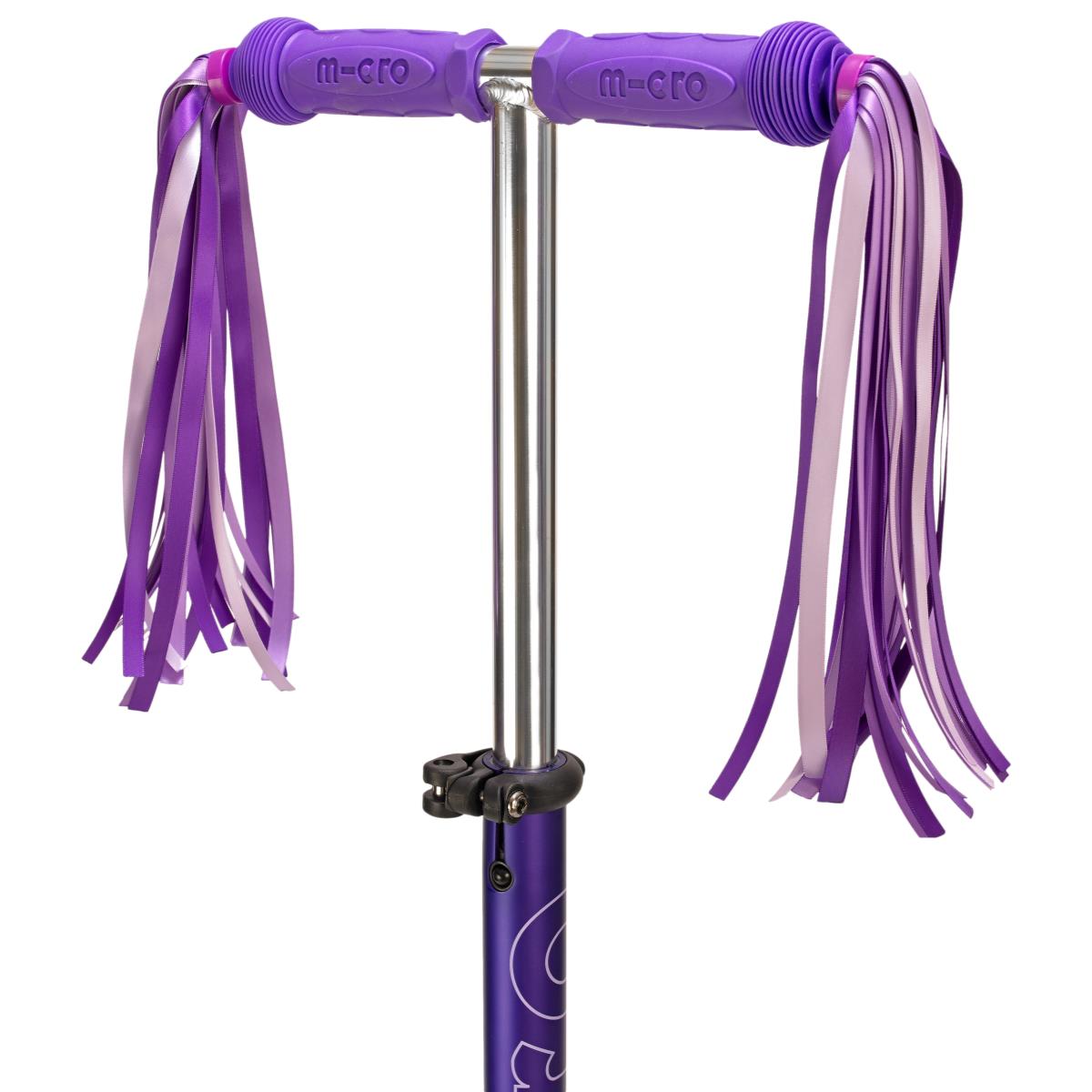 Scooter Ribbons Micro Scooter Ribbons: Purple (Purple Ribbons) - Scoot n Skates