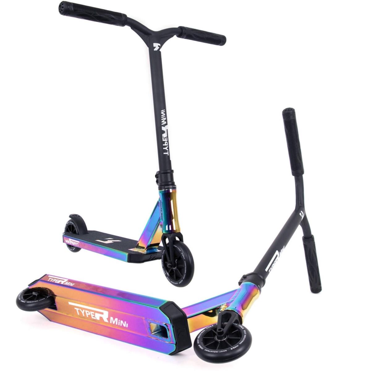 Root Industries Type R Mini Stunt Scooter Rocket Fuel Rainbow