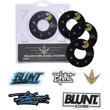 Blunt - 4 Pack Wheel Sticker 110mm - Pacman  £5.90