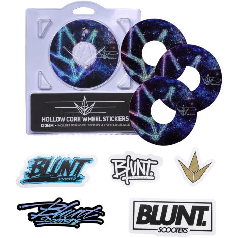 Blunt - 4 Pack Wheel Sticker 120mm - Galaxy logo  £5.90