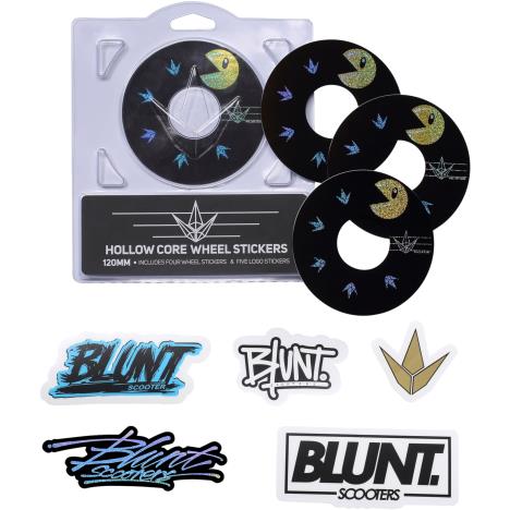 Blunt - 4 Pack Wheel Sticker 120mm - Pacman  £5.90