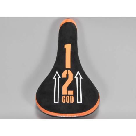 12 GOD SEAT BLACK/ORANGE  £20.00