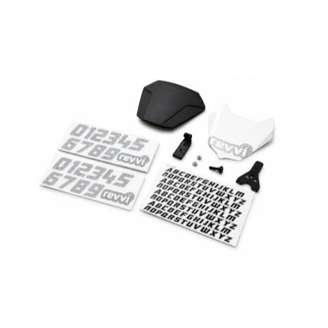 Name and number board kit – To fit Revvi 20″ Plus + 24″ bikes  £28.67
