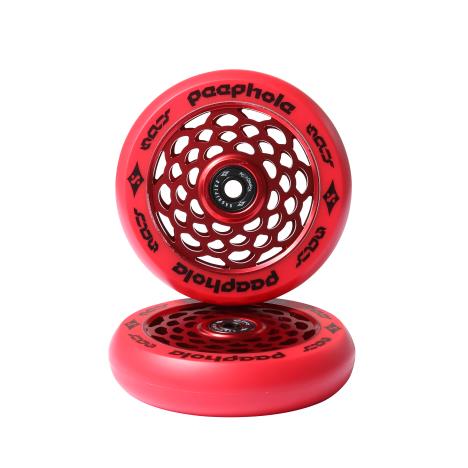 Sacrifice Spy Peephole Wheels - Red SOLD IN PAIRS  £39.95
