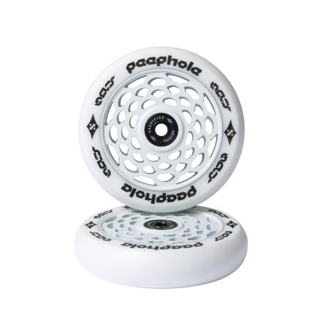 Sacrifice Spy Peephole Wheels - White SOLD IN PAIRS  £39.95