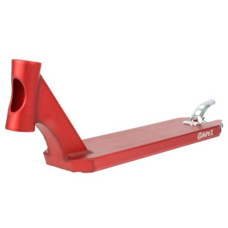 Apex Pro Scooter Deck 580mm oR 600mm Red  £275.00