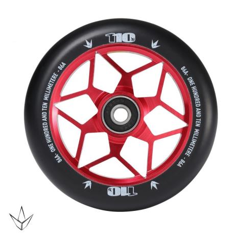 BLUNT DIAMOND WHEELS 110mm RED - SOLD IN PAIRS Red £45.80