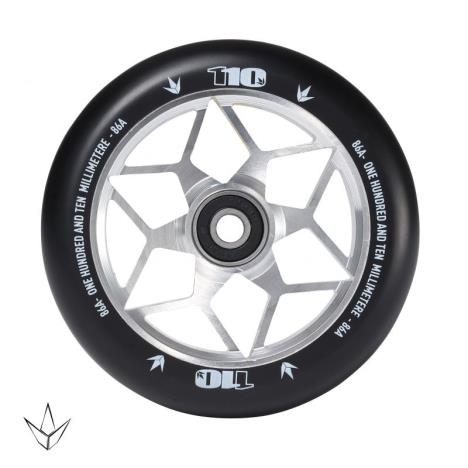 BLUNT DIAMOND WHEELS 110mm SILVER - SOLD IN PAIRS Silver £45.80