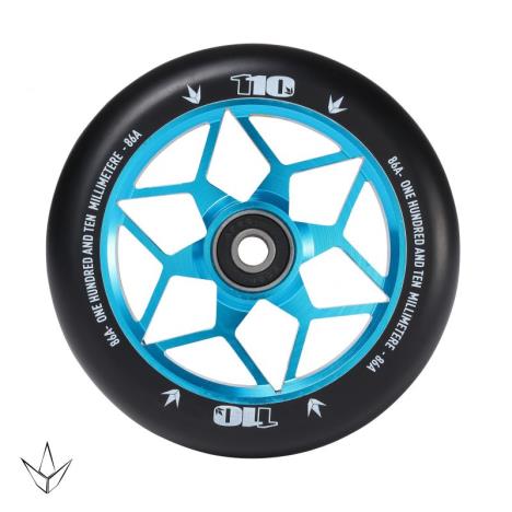 BLUNT DIAMOND WHEELS 110mm TEAL - SOLD IN PAIRS Teal £45.80