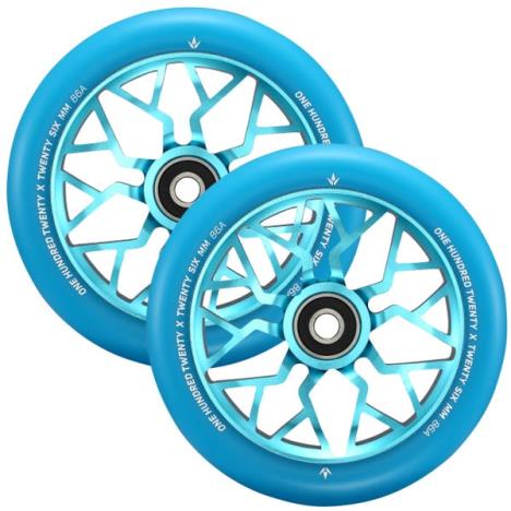 Blunt 120mm Sector Wheel- Teal| Pair  £63.80