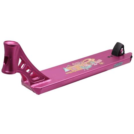 Chubby Loco Scooter Deck 19.5" x 4.5" Doughnut King PINK £109.95