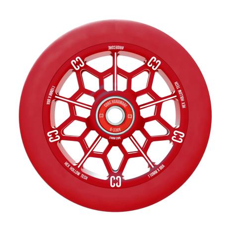 CORE Hex Hollow Stunt Scooter Wheel 110mm – Red - Pair  £65.90