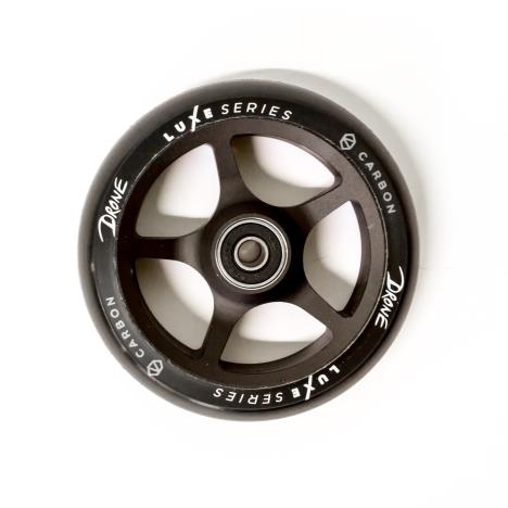 Drone Luxe Series Wheel Carbon Black 110mm and 120mm SOLD IN PAIRS £50.00