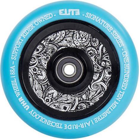 Elite Floral Air-Ride Wheels 110mm SOLD IN PAIRS Blue £58.00