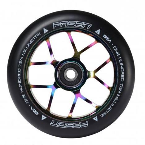 Fasen Jet Wheels 110mm Neochrome - SOLD IN PAIRS Neo £44.00