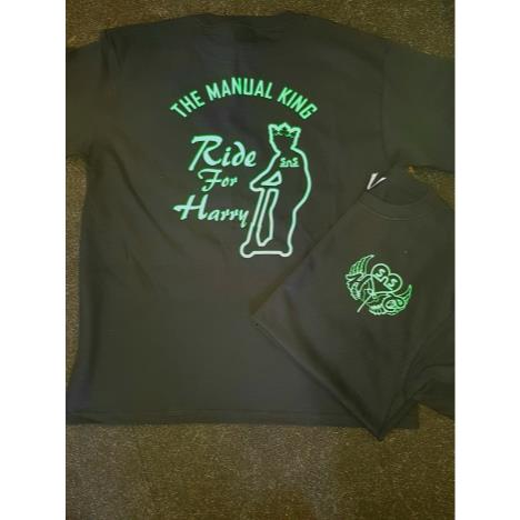 Ride For Harry NEW LOGO T-Shirt  £15.00