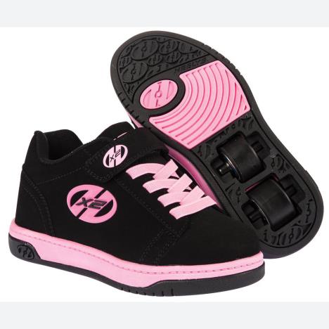 Heelys Dual Up 11 Jnr-3 Adult Black/Pink £54.99