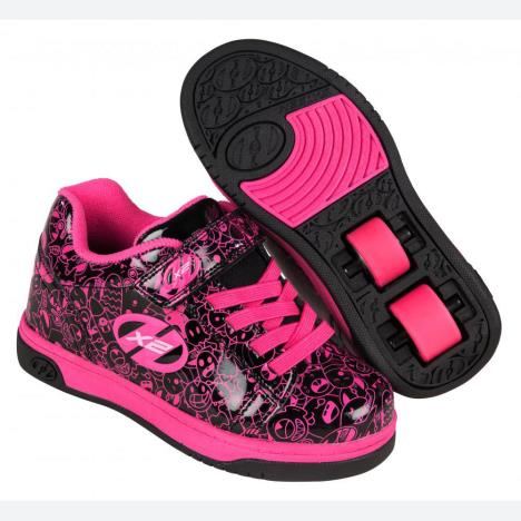 Heelys Dual Up Black/Hot Pink £59.99