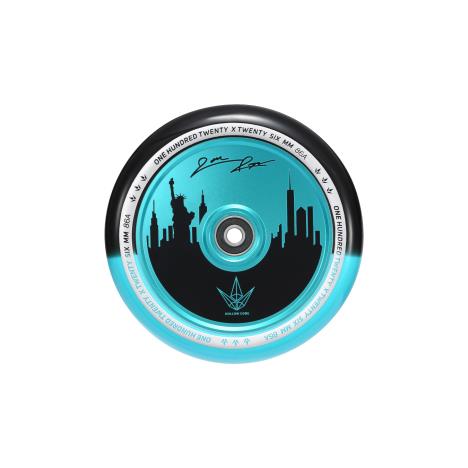 Blunt - Jon Reyes Sig Wheels 120mm - Black/Teal - Pair Black/Teal £69.80