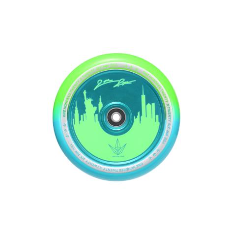 Blunt - Jon Reyes Sig Wheels 120mm - Green/Teal - Pair Green/Teal £69.80
