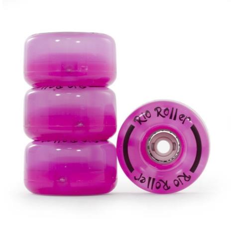 Rio Roller Light Up Wheels - 4pk Pink £16.00