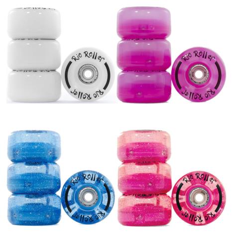 Rio Roller Light Up Wheels - 4pk White £16.00