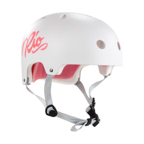 Rio Roller Script Helmet Matt White  £19.95