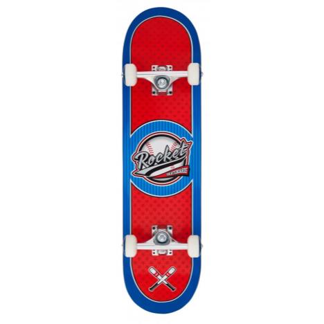 Rocket Complete Skateboard Logo Series red/blue  £34.99