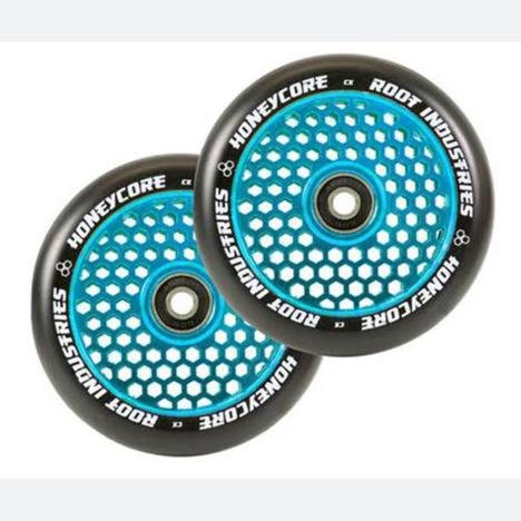 Root Industries Honeycore Wheels 110mm Sold In Pairs Black/Blue £63.95