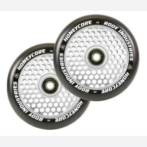 Root Industries Honeycore Wheels 110mm Sold In Pairs Black/Mirror £63.95