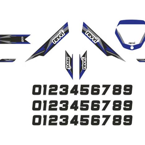 Revvi Graphics kit - Blue - 12"  £22.99
