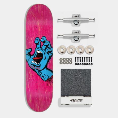 Santa Cruz Complete Kit	Screaming Hand, Bullet & Ricta Pink	7.8 IN	  £79.99