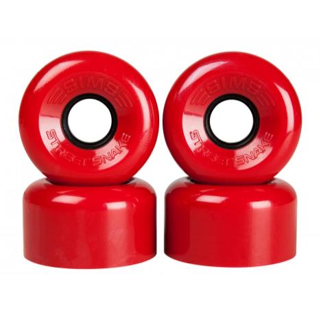 Sims Quad Wheels Street Snakes 78a (pk of 4) - Red Red £24.99