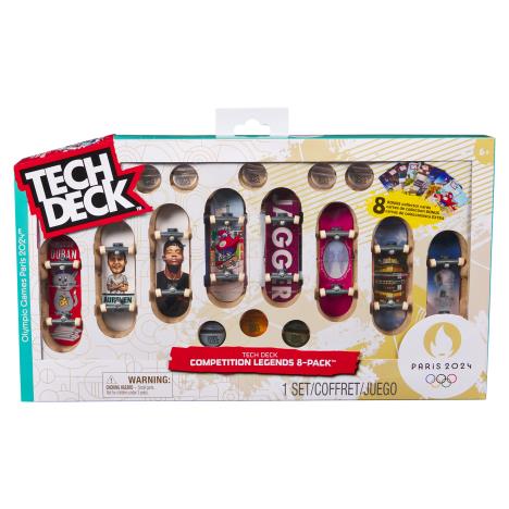 Tech Deck Olympic Competition Legends 8-Pack  £24.99