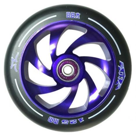 AO Spiral 125mm Scooter Wheel Purple SOLD IN PAIRS £50.00