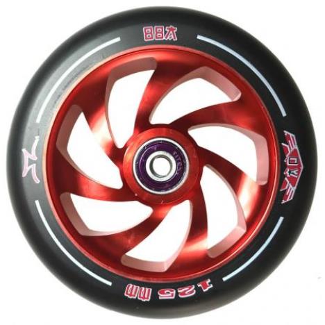 AO Spiral 125mm Scooter Wheel Red SOLD IN PAIRS £39.99