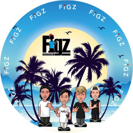 Figz Collection Pop Socket Beach  £9.99