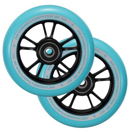 Blunt - 100mm Wheels - Black/Teal Black/Teal £31.90