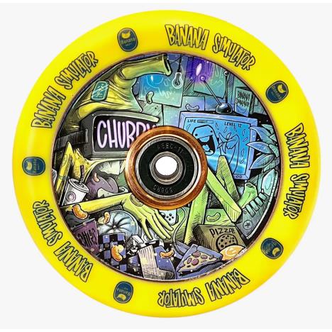 Chubby Stunt Scooter Wheels 110mm - Banana Simulator - Pair  £51.90