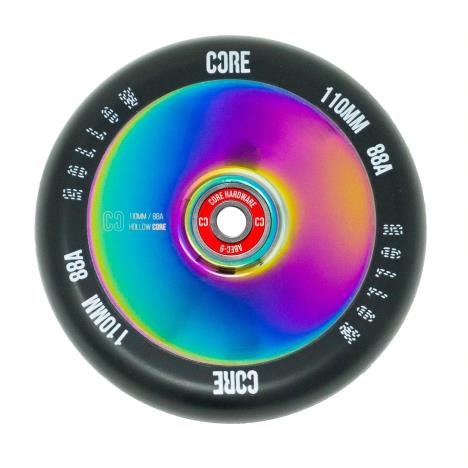 CORE Hollow Stunt Scooter Wheels V2 110mm - NeoChrome - Pair Neochrome £59.90