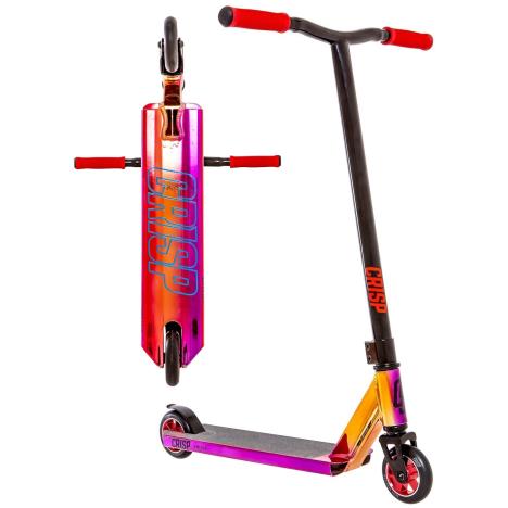 Crisp Switch 2020 Complete Stunt Scooter - Chrome Purple / Orange / Red & Black  £85.00