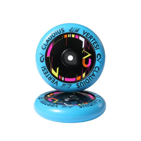 Claudius Vertesi Signature 110mm Wheels Caribbean Blue (Pair)  £35.00