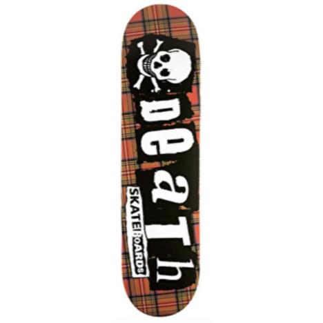 Death Tartan Deck 8.25"  £44.99