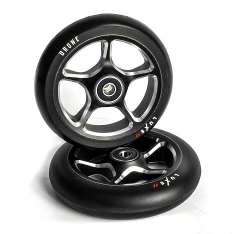 Drone Luxe 2 110mm Scooter Wheels - Black BLACK  £57.98