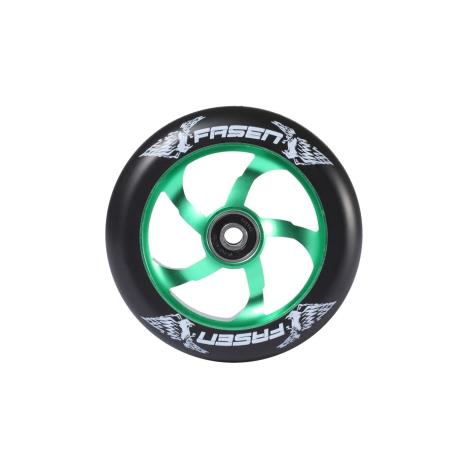 Fasen - 110mm Raven Wheels Green - Pair  £39.80