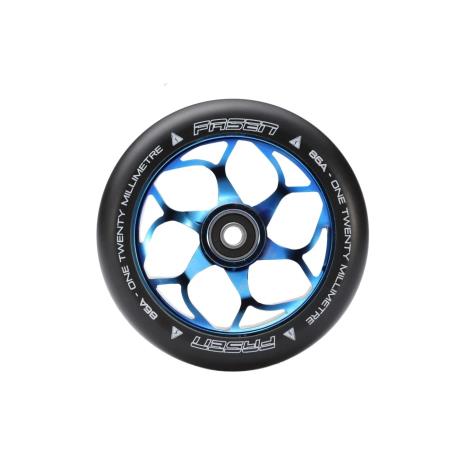 Fasen - 120mm 6 Spoke Wheel Burnt Pipe - Pair  £55.00