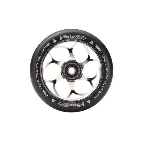 Fasen - 120mm 6 Spoke Wheel Chrome - Pair  £55.00