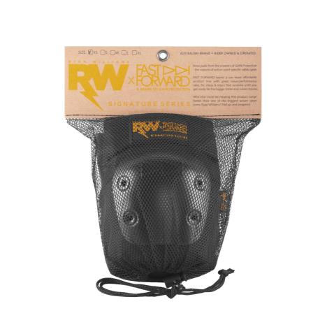 R WILLY x FAST FORWARD Signature Series Knee Pads - Black   £34.99