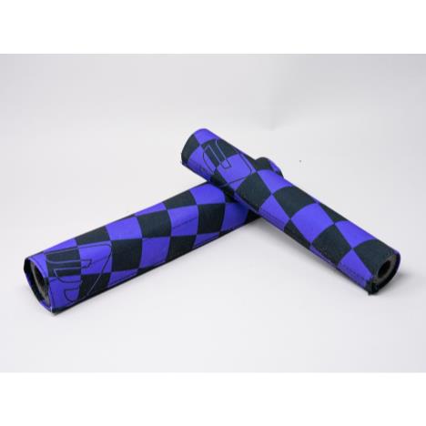 Mafia Bike Pad Set - Black/Purple Check  £25.00